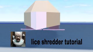 plane crazy lice shredder tutorial [upl. by Asilahs]