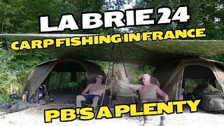 La Brie Carp Fishing In France PBs A PLENTY Part 1 [upl. by Baxter324]