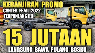 CANTER TERPANJANG ‼️Review FUSO CANTER FE 74 LONG CHASIS 2022 mitsubishicanter fusocanter truck [upl. by Berkshire215]