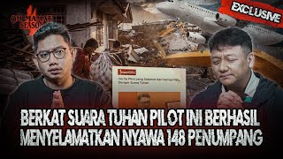 HEROIK AKSI PILOT INI SELAMATKAN RATUSAN PENUMPANG DARI MAUT DI PALU TELAT 1 DETIK LEWAT OMMAMAT [upl. by Anerb]