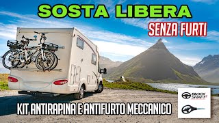 SICUREZZA IN CAMPER 👉 Kit bloccaggio porte 🔐amp Antifurto meccanico BlockShaft 2️⃣ [upl. by Storer]