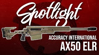 Accuracy International AX50 ELR  EuroOptic Spotlight [upl. by Adest52]