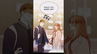 A sudden Proposal and a sudden kiss😳  manhua manhwa manga webtoon new edit [upl. by Averil623]