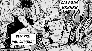 SUKUNA vs KUSAKABE  VEJA ANTES DE LANÇAREM JJK 254  Jujutsu Kaisen [upl. by Maunsell948]