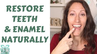 How to Restore Tooth Enamel Naturally  Remineralization Tooth Paste Recipe  No More White Spots [upl. by Cheria]