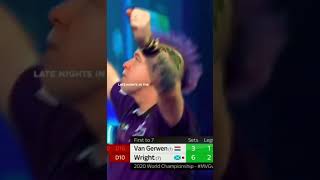 Peter Wright winning his first world cup darts emotional edit shorts [upl. by Speroni]