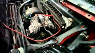 how to remove the Mercedes R129 320 500 600sl blower motor [upl. by Leumel]