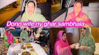 Hum dono wife ny husband ky bagair akely ghar sambhala [upl. by Norrabal]