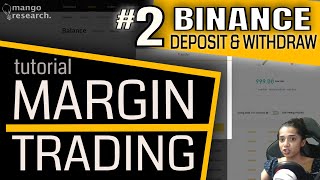 📌How to Deposit and Withdraw on Binance  Binance Margin Trading  Full Tutorial For Beginners [upl. by Aip]