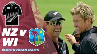 2007  NZ v WI  Group stage  World Cup highlights [upl. by Tennaj]