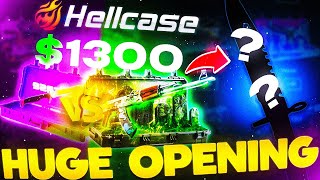 HELLCASE 1300 HUGE CASE OPENING  HELLCASE CASE OPENING 2024 [upl. by Stovall]