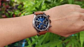 Longines Avigation BigEye Titanium 4k60fps [upl. by Adin]