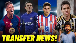 Dani Olmo Here We Go  Alvarez to Atletico Madrid  Joao Neves To PSG [upl. by Dahsraf369]