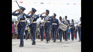 Musician Kidis song performed by Wesley Girls Regimental Band [upl. by Demmahum]