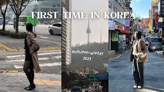 South Korea travel vlog  places to visit in Seoul namsan seoul tower myeongdong itaewon street [upl. by Lucas]