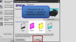 Como rellenar y agregar los códigos de las tintas en la Epson L200 [upl. by Ettenaej]