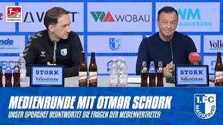 „Wir sind auf einem guten Weg“  Medienrunde mit Sportchef Otmar Schork [upl. by Samal]