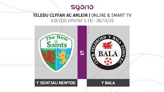 FULL MATCH  The New Saints 20 Bala Town  English Commentary [upl. by Ahsimik]