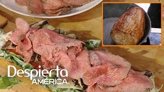 Pasos para cocinar el roast beef perfecto  Cocineros Latinos [upl. by Onifled]