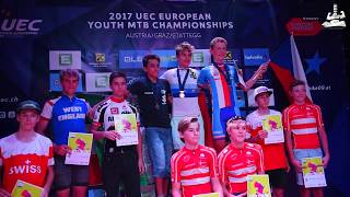 UEC European Youth Mountainbike Championships GrazStattegg European Champions U15 1882017 [upl. by Meara613]