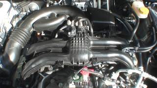 Subaru XV  FB 20 Engine at idle cold start [upl. by Eltsyrc432]