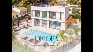 Modern villa with sea views for sale walking distance from La Fustera📍Benissa Costa Blanca [upl. by Staford]