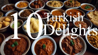 Top 10 Turkish Delights A Culinary Jour [upl. by Dercy112]