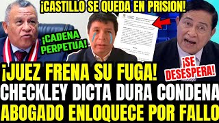 JUEZ CHEKLEY MANDA A LA M A CASTILLO Y SU ABOGADO SE DESESPERA X FALLO PJ Q LO ENCIERRA DE X VIDA [upl. by Norre]