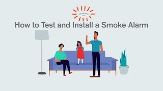 How to Test and Install a Smoke Alarm [upl. by Elleiad]