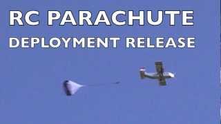 RC PARACHUTE DEPLOYMENT RELEASE [upl. by Elleirad]