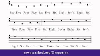 How to Read Gregorian Chant 7 [upl. by Adelheid]