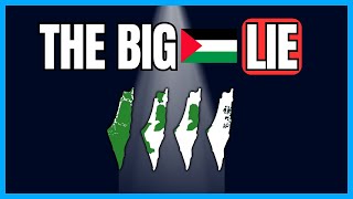 Palestinian Loss of Land The MYTH of the 4 Maps [upl. by Roshelle415]