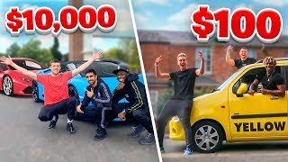 SIDEMEN 10000 VS 100 ROAD TRIP [upl. by Aihc89]