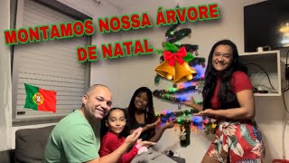 MONTAMOS NOSSA ÁRVORE DE NATAL NA PAREDE 🎄 [upl. by Eekram942]