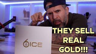 6ICE sells real gold 3mm 14k Rope chain review [upl. by Gayn]