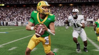 Oregon vs Penn State  NCAA Big Ten Championship Game Full Game Preview College Football 25 Sim [upl. by Ingrid]