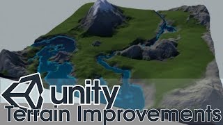 Unity 20183 Terrain System Improvements [upl. by Scarlett]