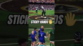 RG SNYMAN HITTING THAT STICKY HANDS CELEBRATION✋ rugby nfl celebration [upl. by Aenea108]