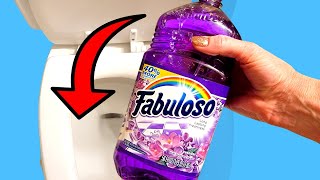 💥AMAZING Put Fabuloso in your toilet tank and WATCH WHAT HAPPENS [upl. by Ahseela288]