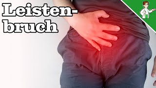 Leistenbruch erkennen – Symptome Behandlung ❌✅ [upl. by Salsbury]