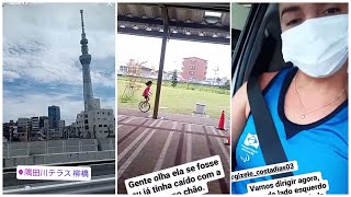 和訳何気ないけどフツーじゃない日本の日常風景を垣間見たブラジル人選手の反応動画 [upl. by Jarvey975]