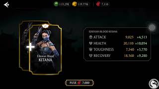 MK Mobile  The Krypt Store Edenian Blood KITANA [upl. by Auhsuoj]