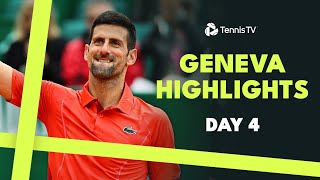 Djokovic Makes Geneva Debut Fritz vs Michelsen Ruud Begins Campaign  Geneva 2024 Highlights Day 4 [upl. by Drofniw]