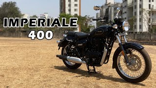 Benelli Imperiale 400 BS6  Ride Review  Top Speed  Exhaust Sound  Price  Rev Explorers [upl. by Rachele]