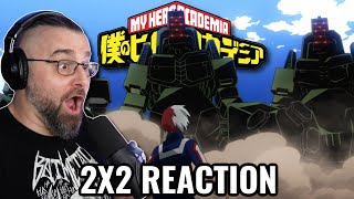 LET THE FESTIVAL BEGIN  MY HERO ACADEMIA 2X2 REACTION quotRoaring Sports Festivalquot [upl. by Ardnuasal]