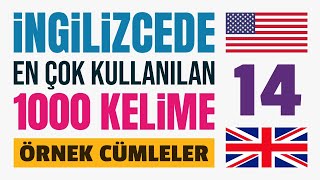 İngilizcede En Çok Kullanılan 1000 Kelime ve Örnek Cümleler  Ders 14 [upl. by Gill]