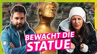 Aufgestellt ohne Erlaubnis Bleibt die MarcStatue stehen  Das schaffst du nie [upl. by Hettie]