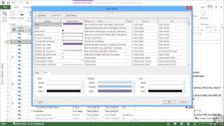 Microsoft Project 2013 Tutorial  Create And Customize Your Own Gantt Chart View [upl. by Uhsoj315]