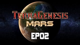 TerraGenesis  Mars  Expert DifficultyBiosphere  EP02 [upl. by Sedgewinn]