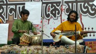 Sougata Roy ChowdhurySarod  Rupak BhattacharjeeTablaLive Concert A fragment [upl. by Adnovoj]